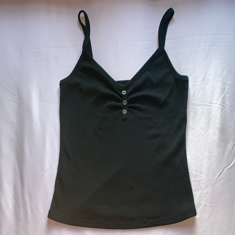 Rue21 Black Fitted Sleeveless Camisole